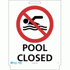 Pavement Sign - Pool Closed
